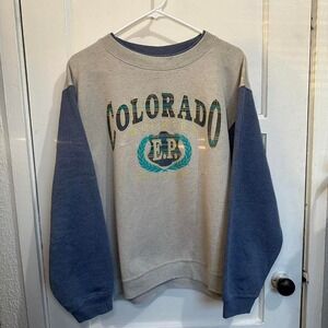 Colorado Rockies "E.P. Estes Park" Crewneck — Alore, Made in USA (L)